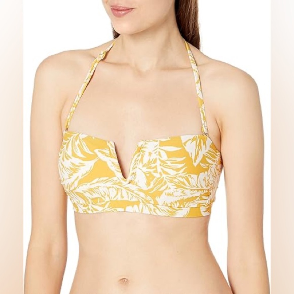 Catalina Yellow Floral Bikini Swimwear